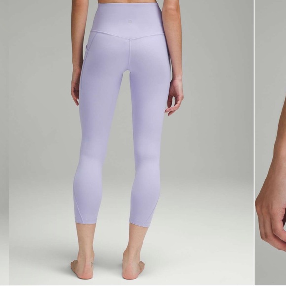 NWT lululemon align hr pant 25 pockets lavender - Picture 5 of 8